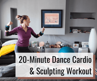 20-Minute Dance Cardio & Sculpting Workout