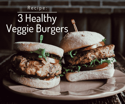 3 Healthy Veggie Burgers Recipe
