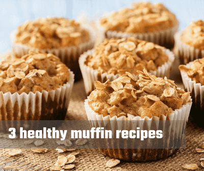 3 healthy muffin recipes