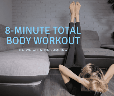 8-Minute Total Body Workout | No weights, no jumping