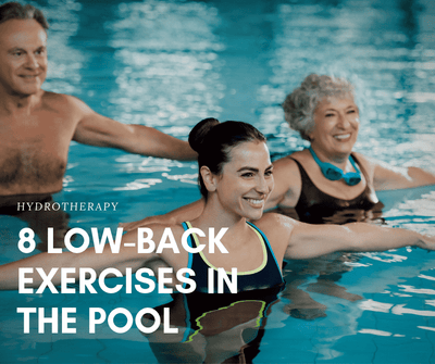 8 low-back exercises in the pool (hydrotherapy)