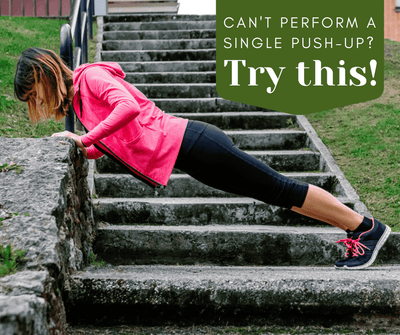 Can't Perform a Single Push-up? Try this!
