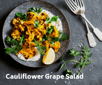 Cauliflower Grape Salad