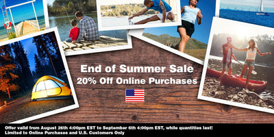 End of Summer Sale! Save 20% on All Products!