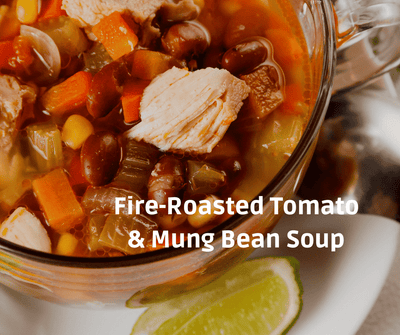 Fire-Roasted Tomato & Mung Bean Soup