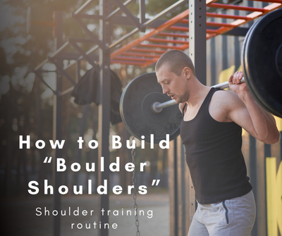 How to Build “Boulder Shoulders” | Shoulder training routine