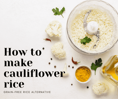 How to make cauliflower rice | Grain-free rice alternative