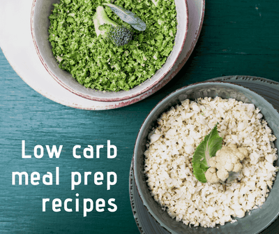 Low carb meal prep recipes