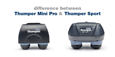 Thumper Mini Pro vs Thumper Sport Massager Comparison Review