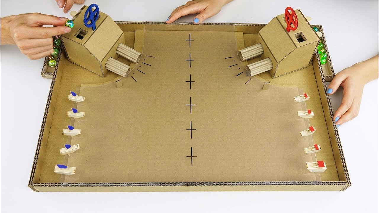 how to make a paper battleship