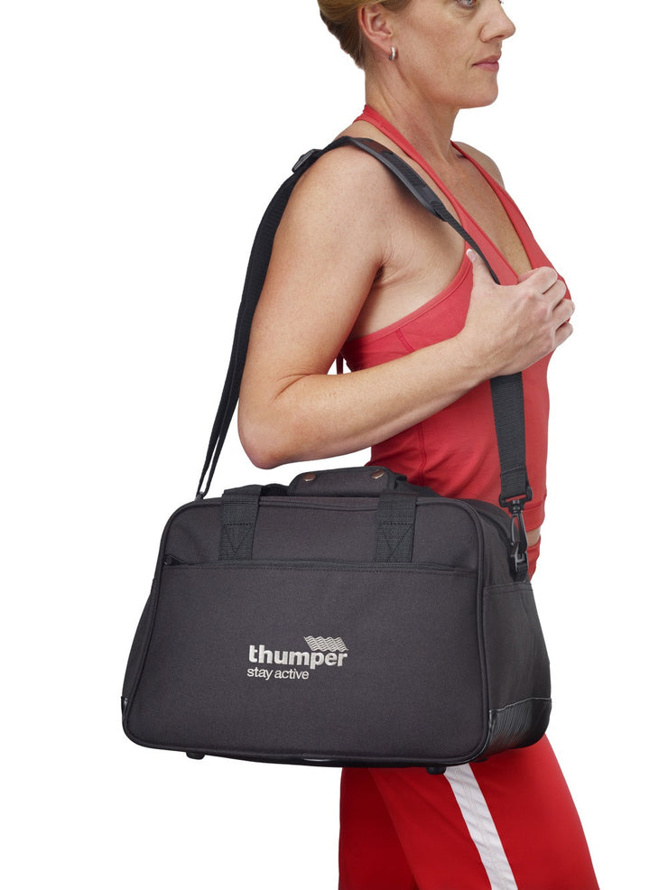 Carrying a Thumper Maxi Pro Bag