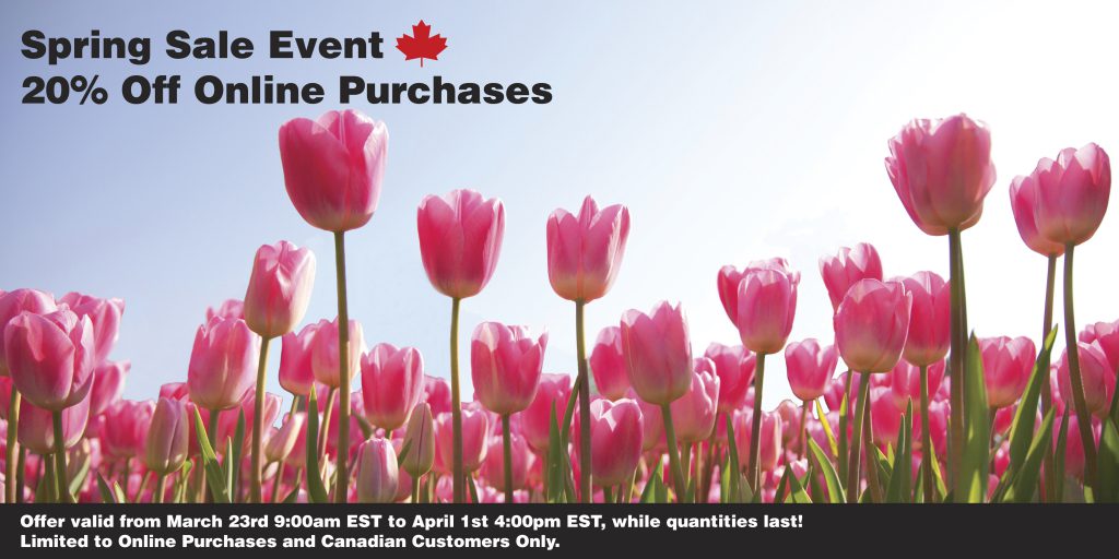 Canada Spring Sale Banner 