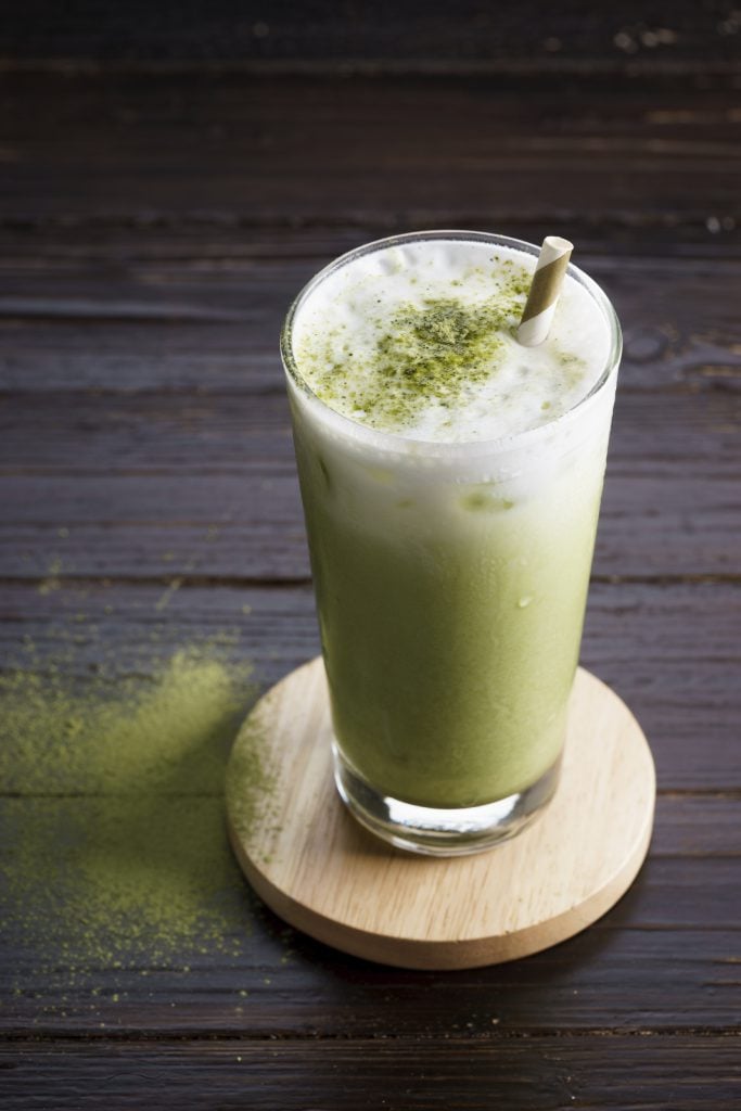 Green Tea and Mint Smoothie
